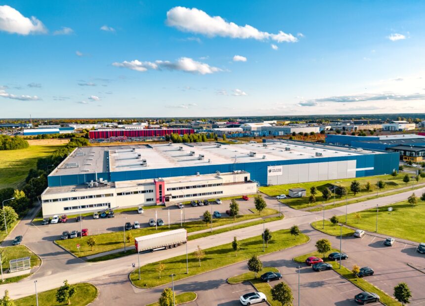 Hilding tootmishoone külgvaade Tallinnas – tootmishoone detailvaade