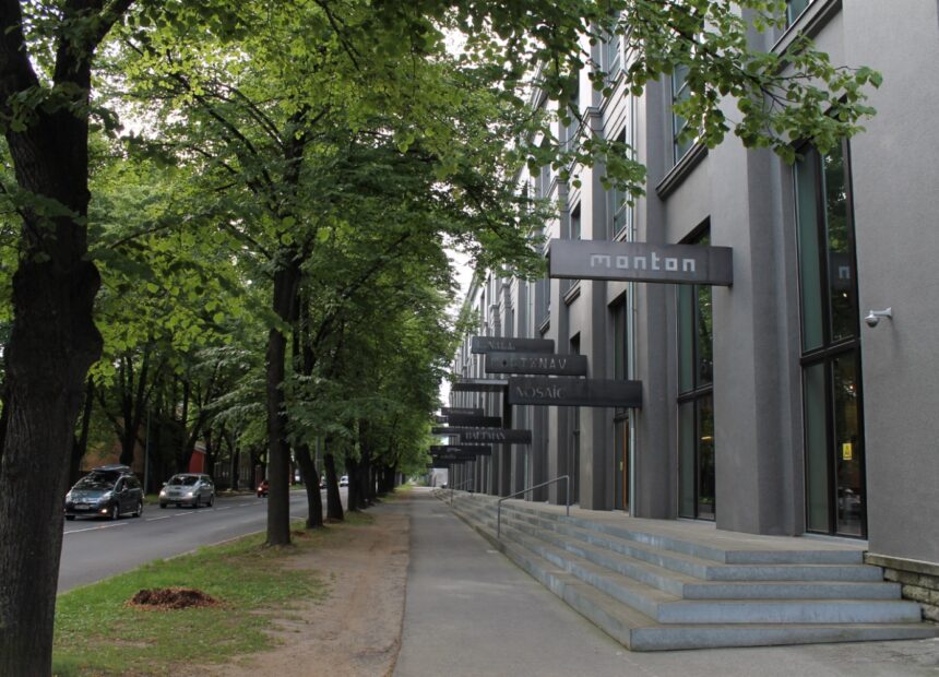 Kawe Kvartal büroohoone kaasaegne välisvaade Tallinna kesklinnas