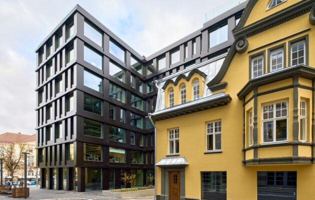 Kawe City büroohoone professionaalne pilt – arhitektuurifoto