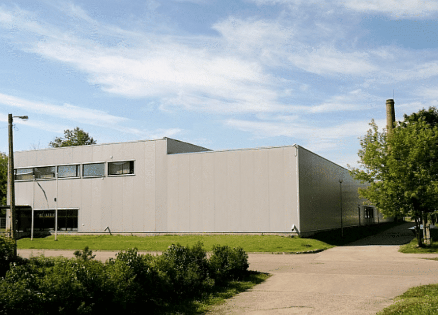 Ahtme tööstushoone visualiseering Kohtla-Järvel – tulevikuvaade