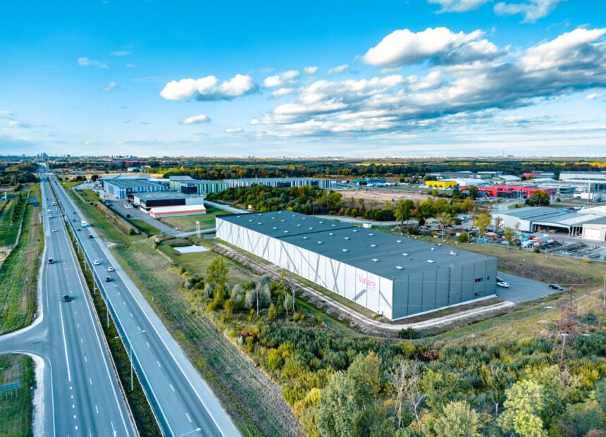 Kortsi logistikakeskuse laohoone vaade Tallinnas – logistikapind