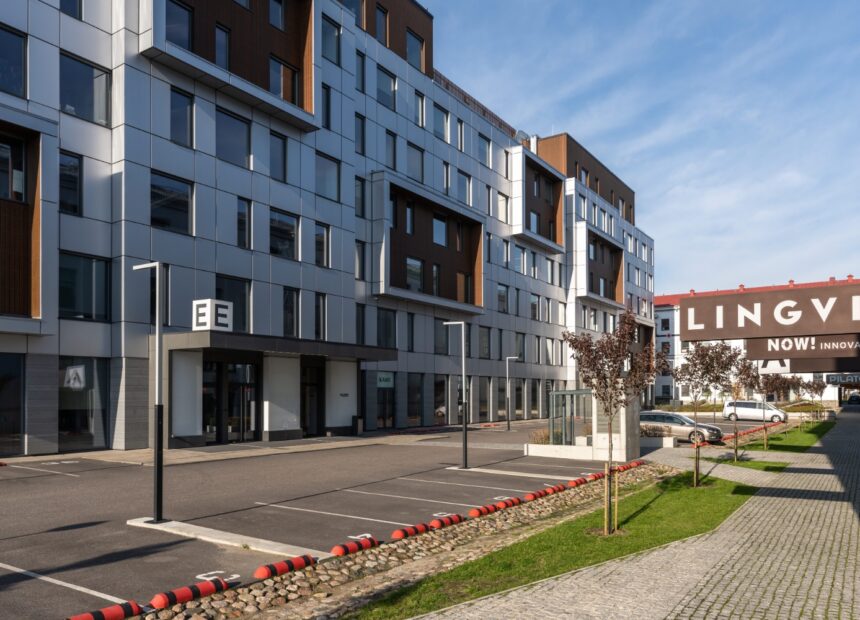 Norra maja büroohoone kaasaegne välisvaade Tallinna kesklinnas