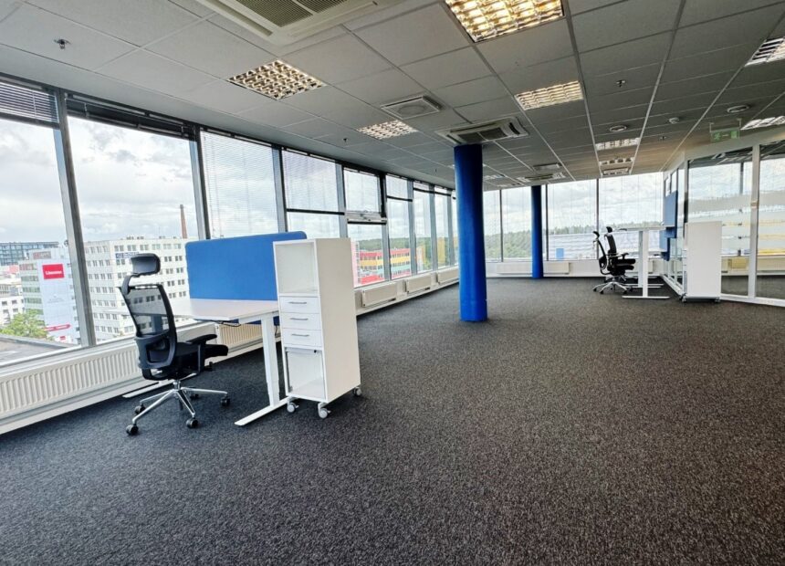 Kawe Ärikeskus 158 hoone 270 m² büroopinna koosolekuruum – nüüdisaegne sisekujundus