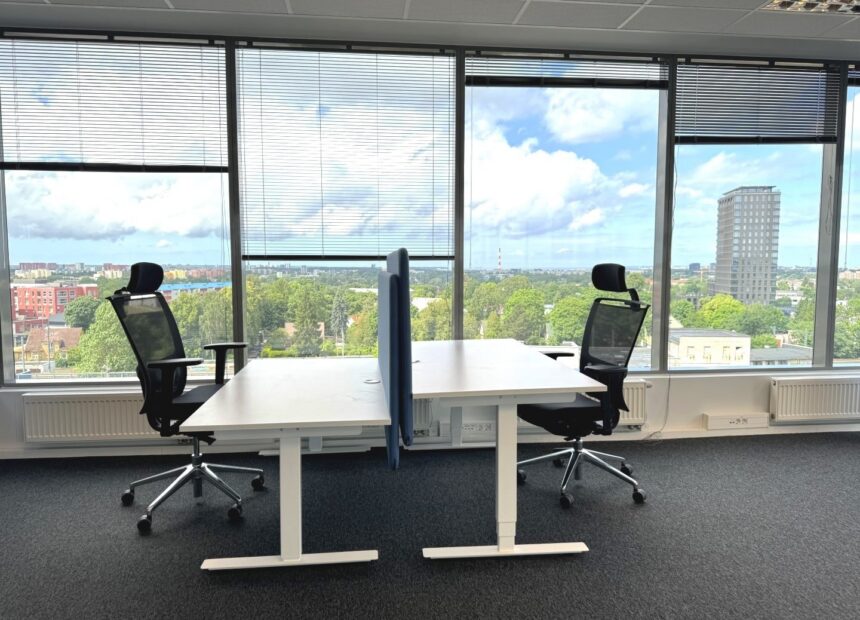 Kawe Ärikeskus 158 hoone 270 m² büroopinna kontoriruum – moodne töökeskkond