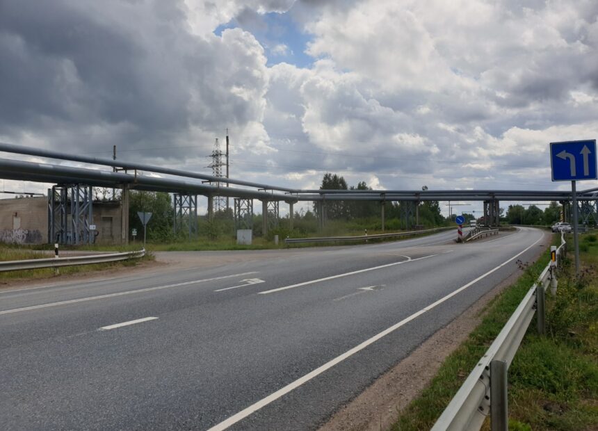 Muuga ärikinnistute infrastruktuur Tallinnas – tööstusala vaade