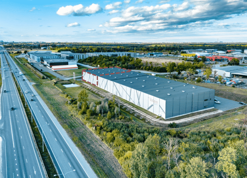 Kortsi Logistikakeskuse visualiseering – arhitektuurne projekt