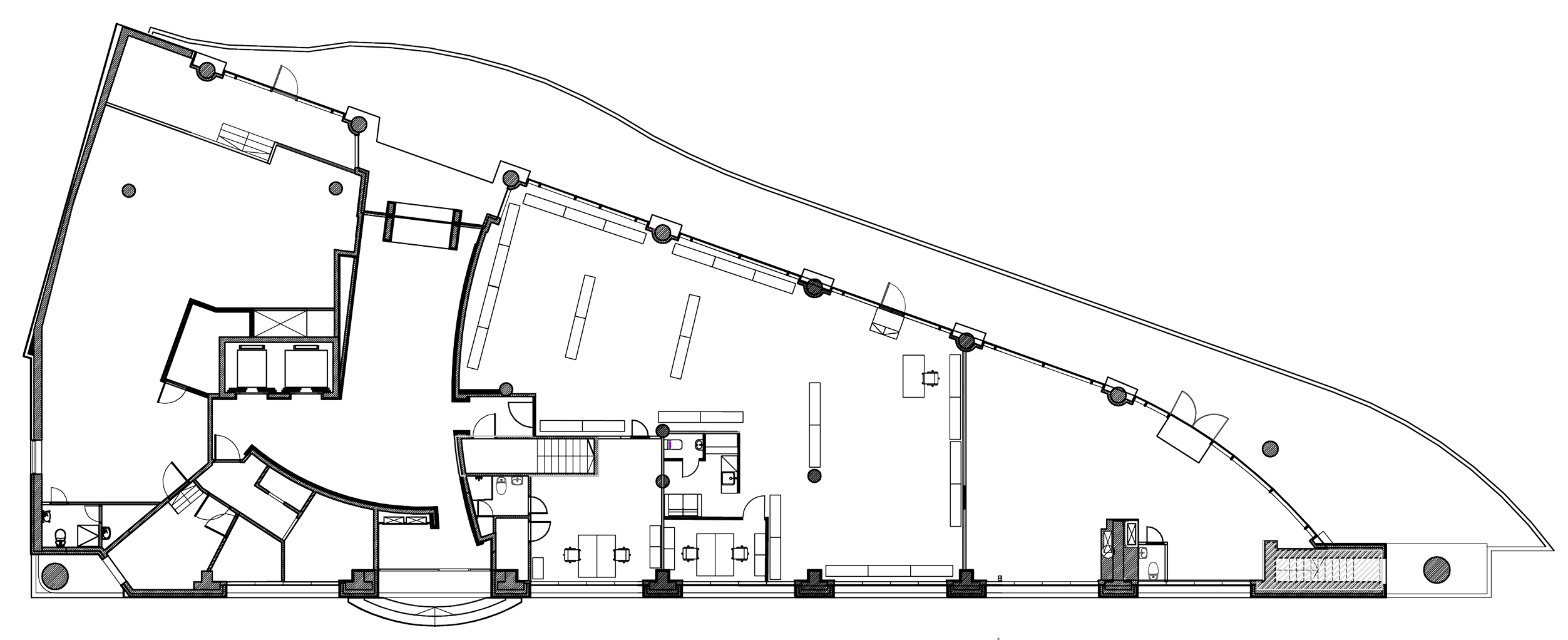 Kawe 1. korruse korruseplaan kaubanduspinnaga
