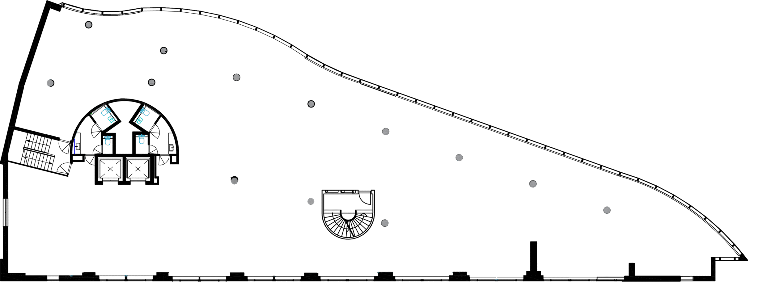 Kawe büroopinna 4. ja 6. korruse korruseplaan